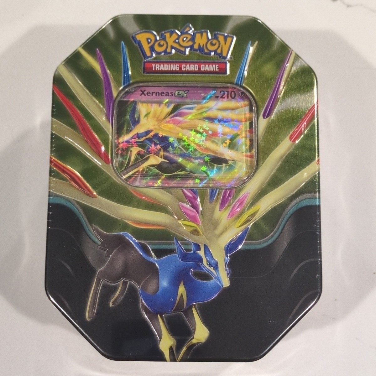 SEALED Pokémon Azure Legends Tin Xerneas EX Promo + Packs | eBay