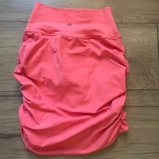 Athleta Transcend Mini Fitted Skort Pink XXS