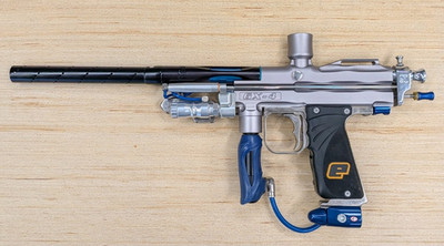 Planet Eclipse GX-4 Mechanical Paintball Marker Silver & Blue