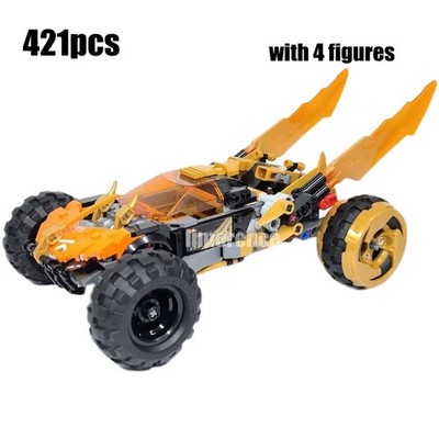 421pcs MOC Cole's Dragon Cruiser Building Blocks 71769 Toys New Sealed (bagged)
