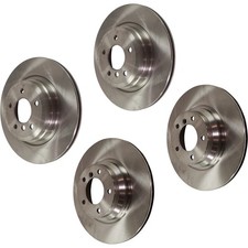 Front & Rear Disc Brake Rotors For 2006 BMW 330i Sedan RWD mfrbodycodename : E90