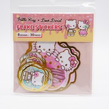 Sanrio JAPAN Hello Kitty 2025 Flake Seal Stickers 8 Designs Total 30pcs