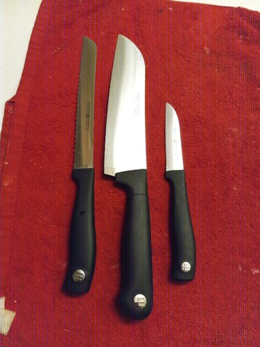 Wusthof Lot de 3 couteaux de chef chinois classiques