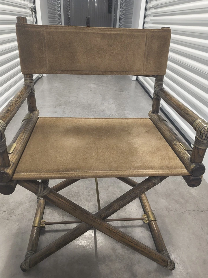 Silla de director McGuire vintage Foto 3 de 3