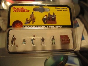 NOS Woodland Scenics  A2176 SHOE SHINNERS