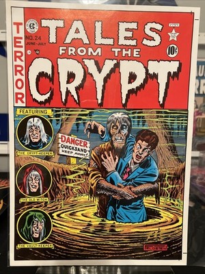 Tales From the Crypt #24  Cover Art Feldstein Poster EC Comics Ltd Edition VTG
