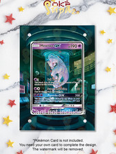 NEW Magnetic Case2.0+Artwork+Stand - Mewtwo GX 78/73 - Pokémon Shining Legends