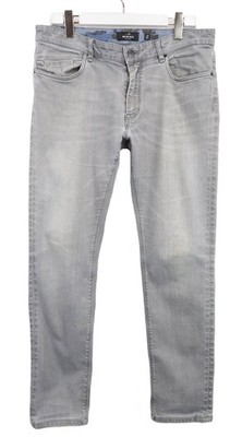 MASON'S Harris Jeans Mens W36 Grey Faded Stretch Slim Fit