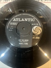 BEN E KING . Cry No More ,  6T’s Northern Soul,      R & B .