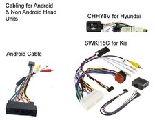 HYUNDAI ACCENT 2016-2020 WIRING HARNESS FOR NEW HEAD UNIT FOR POWER  STEERING