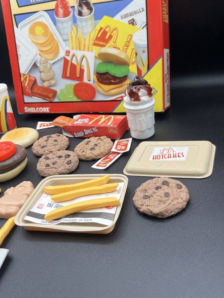 Vintage 1997 Shelcore McDonald's Cheeseburger Happy Meal