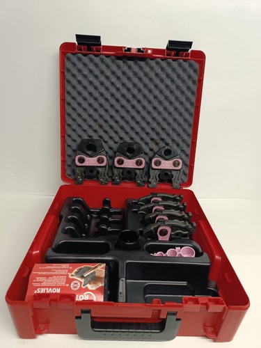 Rothenberger ROMAX Compact III MaxiPro Set B Standard Jaw Set LikeNew - Afbeelding 5 van 13