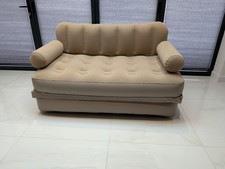 Inflatable Sofa Bed - Self Inflating Via The Rechargeable Pump Carry Case Inc