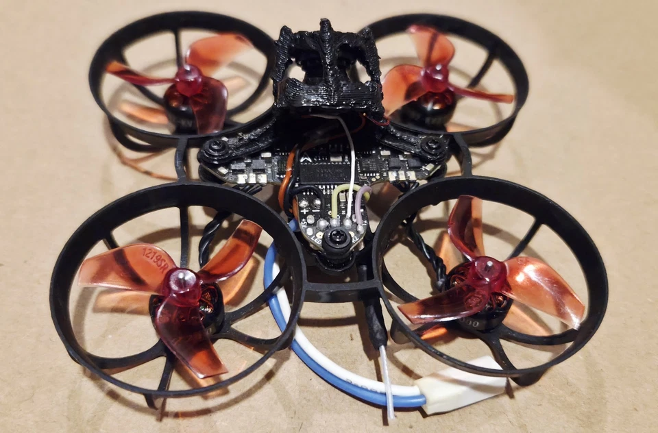 🏁 Custom built & Tuned 65mm Analog FrSky Racing FPV Whoop Quadcopter - Image 3 of 4