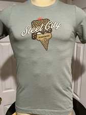 Pittsburgh Kennywood Amusement Park Ice Cream Women's T-shirt Small Steel City