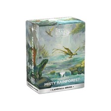 Dragon Shield (100CT Box) Misty Rainforest LANDFALL SERIES NEW