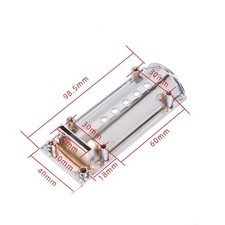 Silver 6-Hole Coin Slot Holder For Fast Coin Slot Frame Arcade Game Machine F