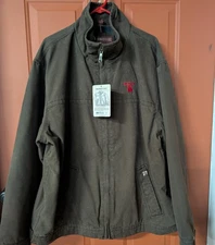NWT Dri-Duck Beck's Mens 2XL Brown Maverick Canvas Blanket Lined Jacket Coat