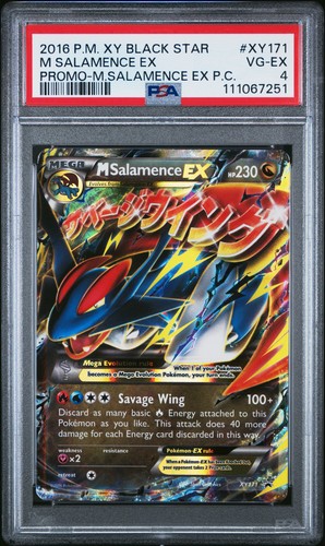 M Salamence-EX graded PSA 4 for sale on eBay