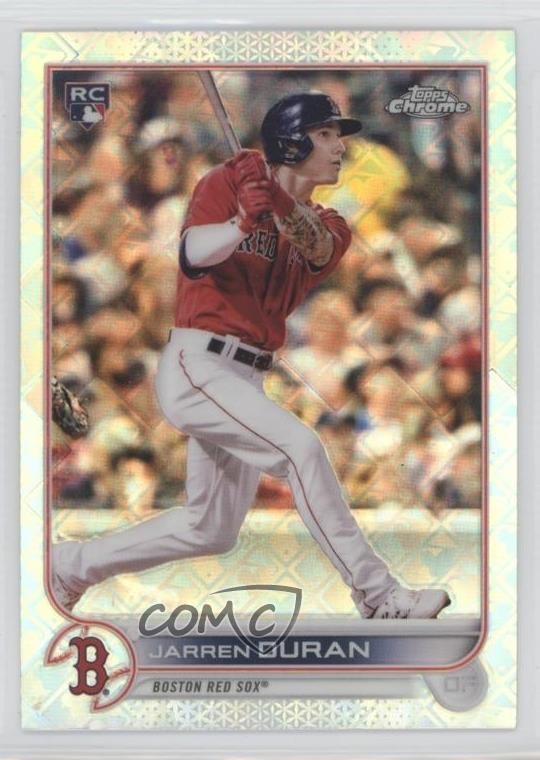 2022 Topps Chrome Logofractor Edition Jarren Duran #4 16mf