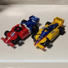 Vintage 1987 TYCO 440X2 Micheal Andretti 18 Kraco F1 Indy Car. 30 domino's