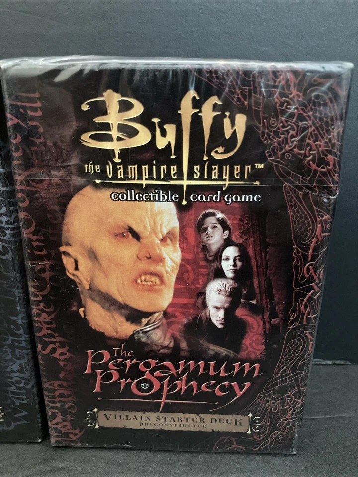 The Pergamum Prophecy Buffy CCG Hero & Villain Starter Decks, Score 2005 SEALED - Image 3 of 4