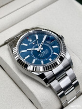 NEW 2026 Rolex Sky-Dweller 42mm 336934 Stainless Steel Oyster Blue Dial 6