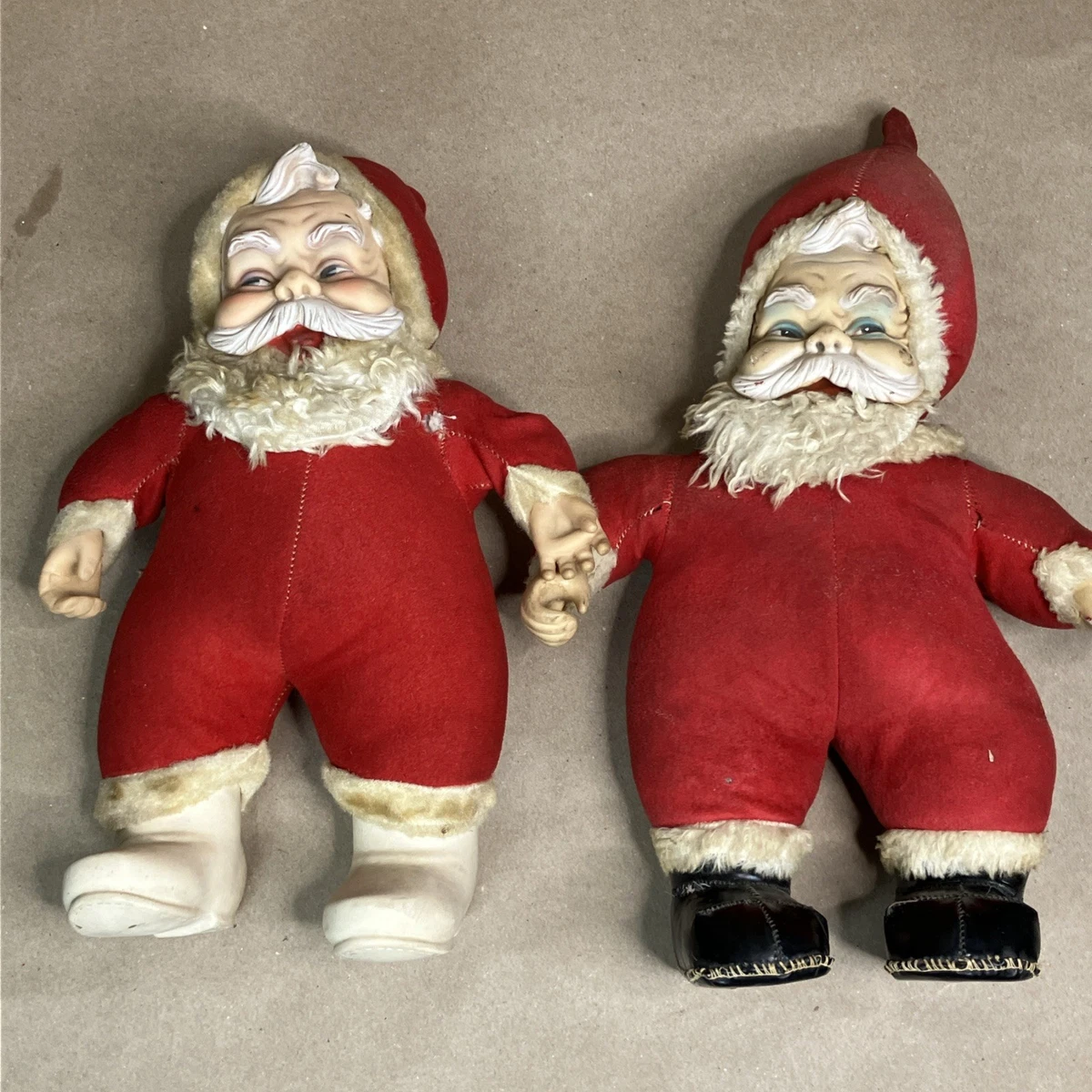 Vintage Rubber Santa | eBay