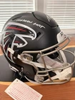 Michael Vick Full Size 1 Of 1 Autographed Helmet Speedflex Rare