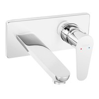 Unterputz Waschbecken Armatur Bad Wasserhahn Auslauf 180Mm Modell Algeo