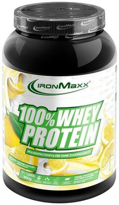 IronMaxx 100 % Whey Protein, 900 g Dose, Lemon-Yoghurt