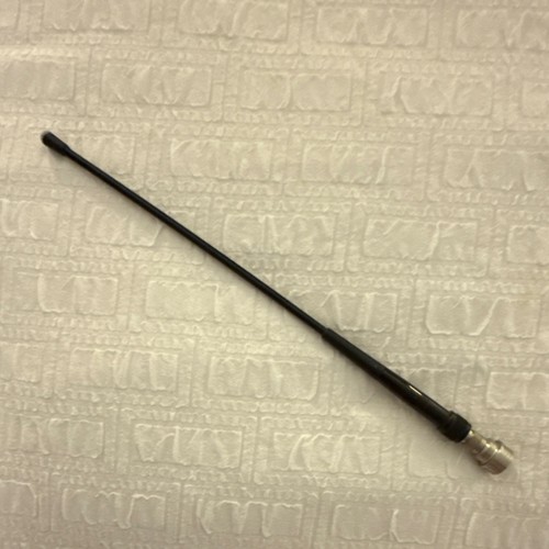Two-Way Handheld Radio Antenna Omni-Directional Black Plastic Metal