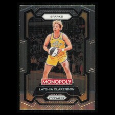 Layshia Clarendon #57 2024 Panini Prizm Monopoly WNBA Los Angeles Sparks Card NM