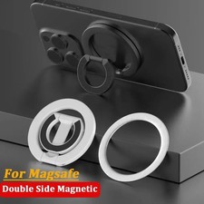 For MagSafe Double Sided Magnetic Phone Ring Holder Portable Folding Cellphones