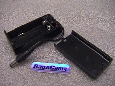 9V VOLT DC BATTERY PACK HOLDER SUPPLY SOURCE 2.1MM PLUG