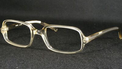 Vintage il punto MARCO 663 Transparent UNIQUE RARE EYEGLASSES 48-17-144 (NOTES)