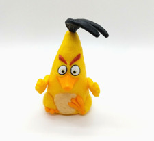 2016 Rovio McDonald's Yellow ANGRY BIRDS Pull-Back Plastic Toy
