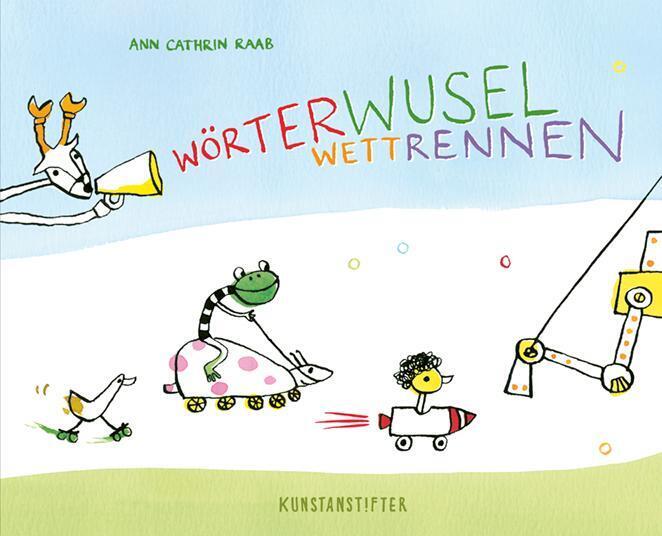 Thumbnail - Wörterwuselwettrennen | Ann Cathrin Raab | Buch | 40 S. | Deutsch |