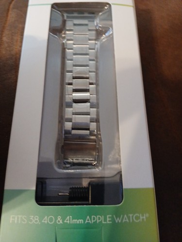 Apple Watch Band WITHIT Stainless Steel Link Band Silver 38MM/41MM New - Picture 6 of 16