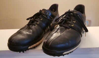 Adidas Tour 360 Golf Shoes Mens Sz US 11.5  UK 11 FR 46 Black F33250 Airplus EUC