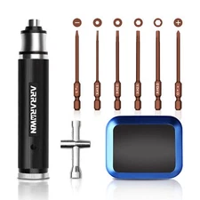 9Pcs RC Car Tool Kit 6 in 1 Hex Screwdriver Set with TrayCross Wrench Hobby R...