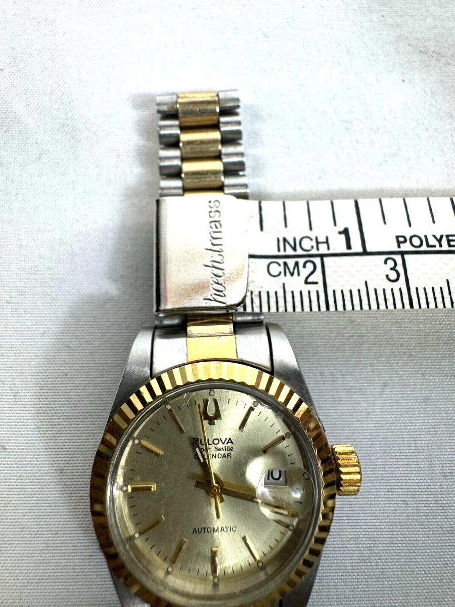 ヒデ次郎専用　Bulova Super Seville Calendar 自動巻 ヒデ次郎専用 Bulova Super Seville Calendar 自動巻 - メルカリ