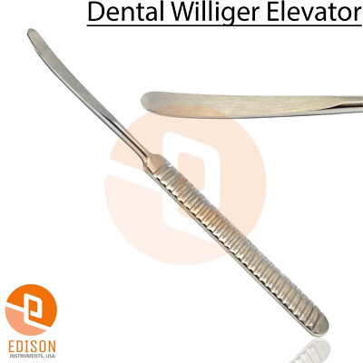 Dental Williger Elevator Periosteal Raspatory Bone Scraping Instruments Vets
