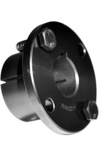 Pulley Bushing, H Style, 7/8" Bore, Carbon Steel Split-Tapered Locking Bushings