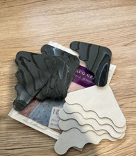 12 PCS Carpet Tape Double Sided Rug Grippers for Hardwood Tile Laminate Floors