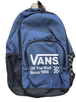 vans navy backpack