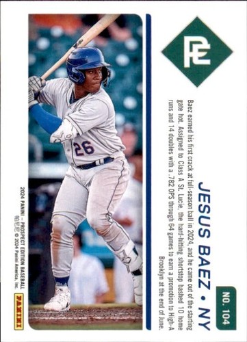 2024 Panini Prospect Edition Baseball Singles Choose Yours Rookies Skenes More! - Picture 47 of 89