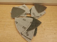 27 X MIXED DEWALT 93mm x 93mm MESH SANDING DISCS DCS355 DCS356 DWE315 MULTI TOOL