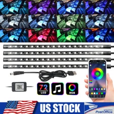 32cm RGB LED Footwell Light Strip Interior Decor Atmosphere Ambient APP Control