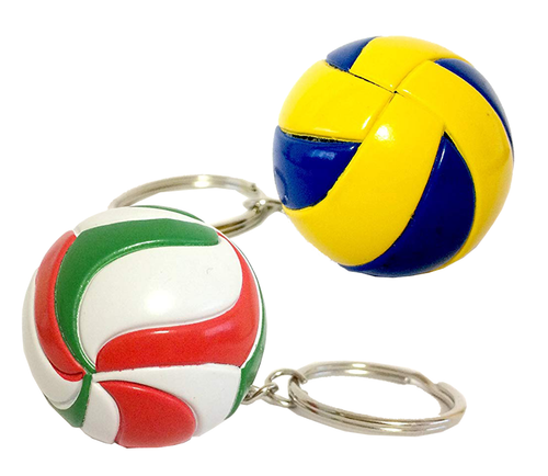 PAREJA Dos Llavero Bola Voleibol pelota | eBay